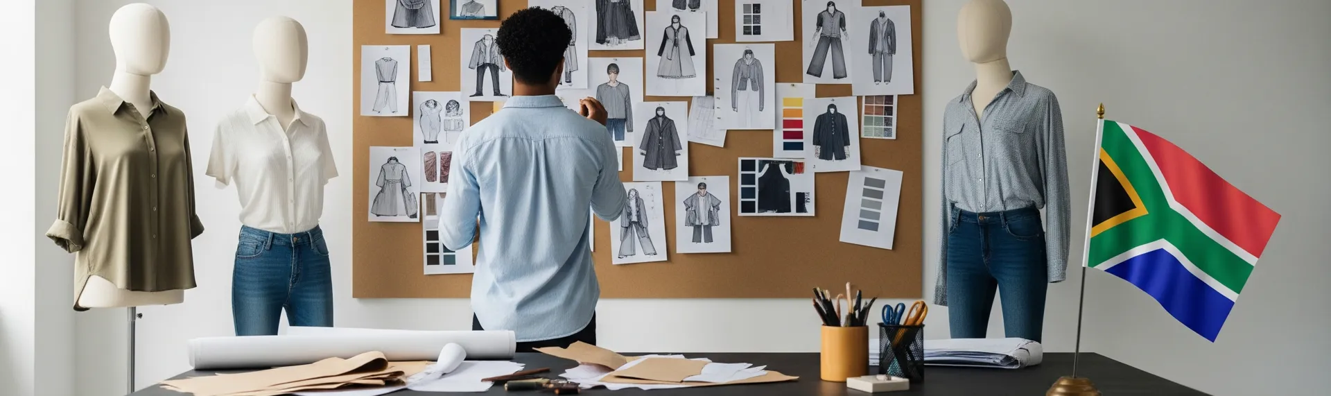 South Africa apparel development visual for Clothing Manufacturers South Africa brands