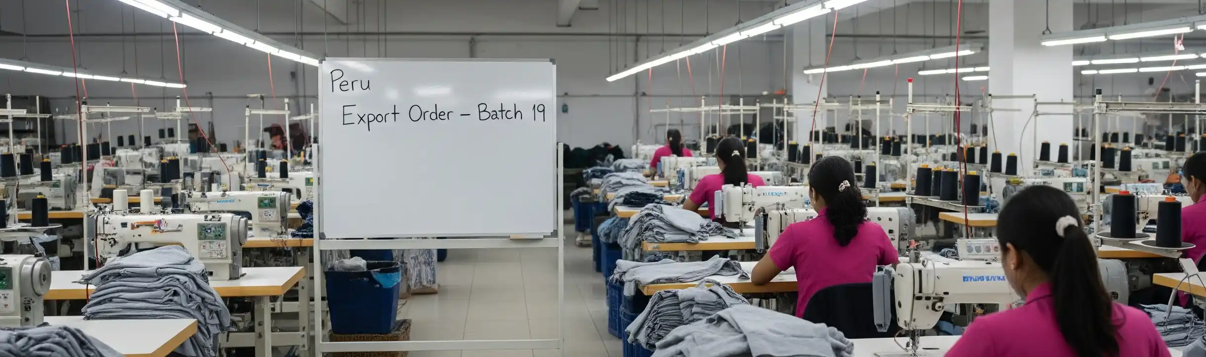 Producción en Bangladesh para compradores que buscan fabricante de ropa Peru
