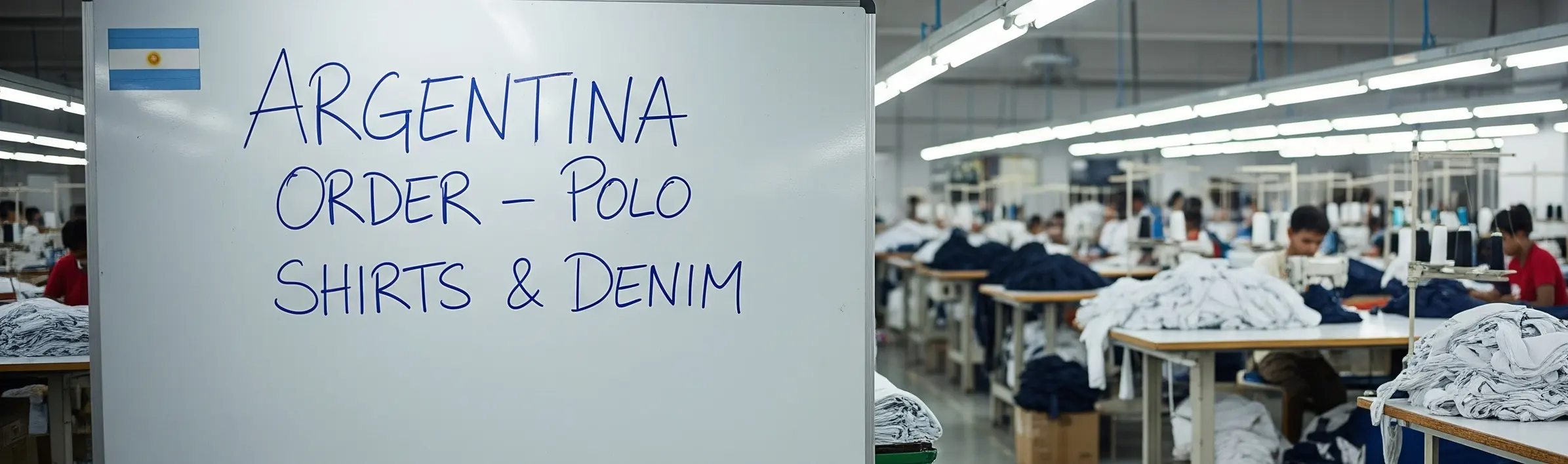 Producción en Bangladesh para proveedores de ropa argentina y compradores mayoristas
