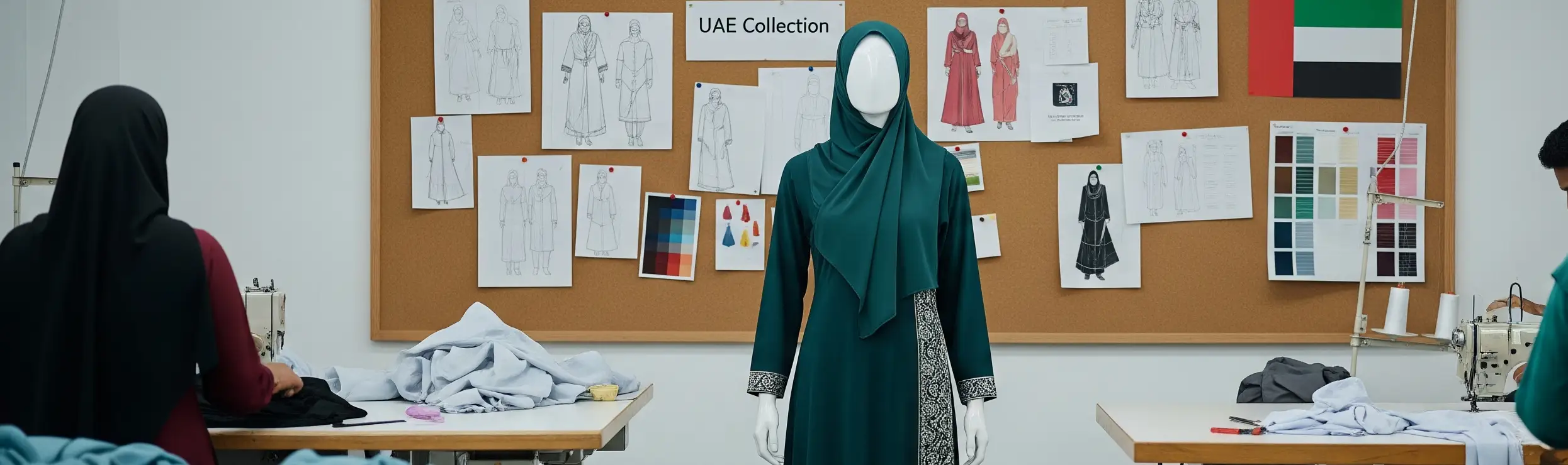 تصميم وتطوير ملابس محتشمة مستوحاة من سوق الإمارات يوضح كيف يمكن أن تكون بنغلاديش خياراً عملياً للعلامات التي تبحث عن موزعين ملابس جملة وإنتاج مرن | Modestwear product development inspired by the UAE market showing how Bangladesh can be a practical option for brands looking for موزعين ملابس جملة and flexible production