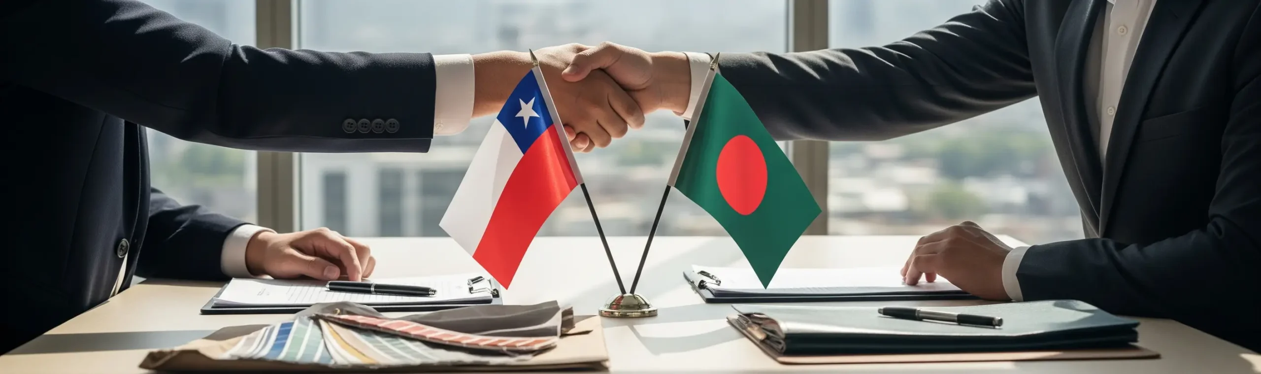Alianza entre Chile y Bangladesh para proveedores de ropa Chile