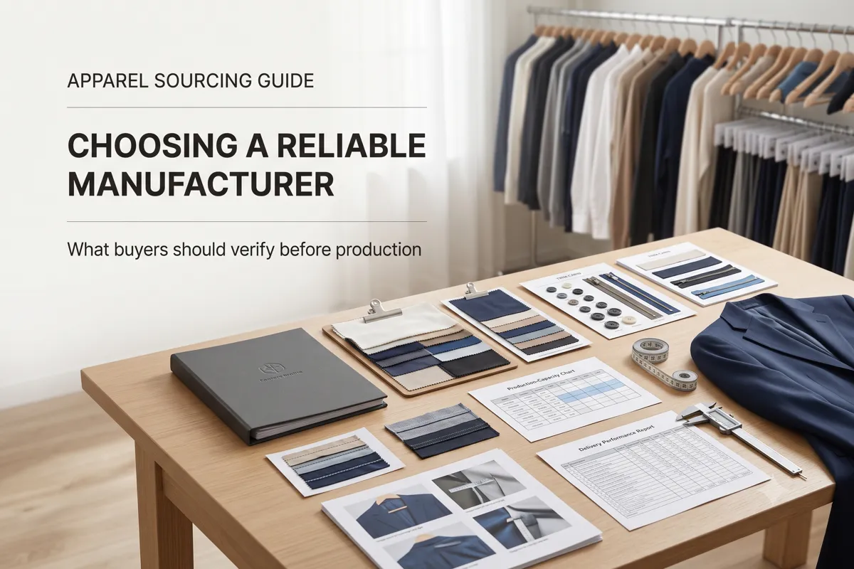 CHOOSING A RELIABLE MANUFACTURER