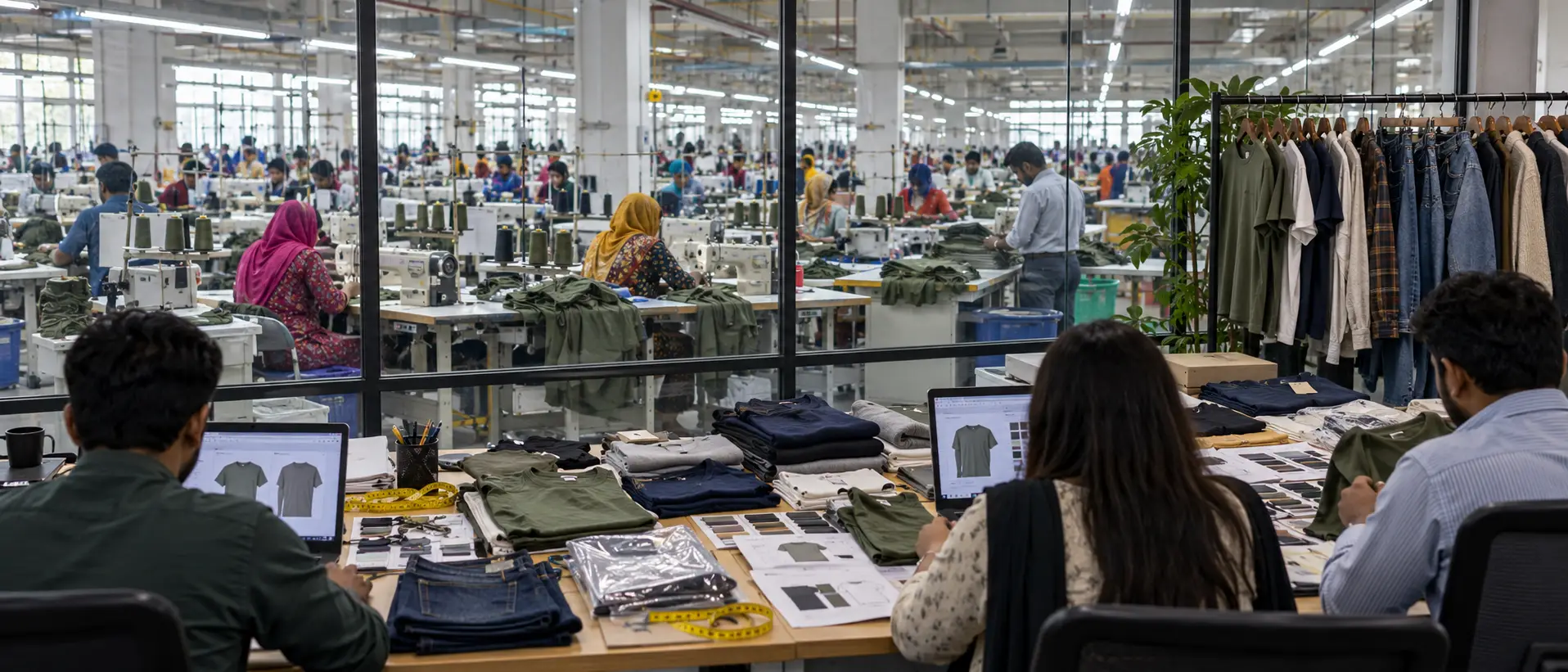 Buying House vs Clothing Manufacturer - Who Does What