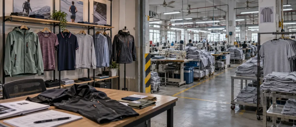 Quality systems and apparel quality assurance proof of control