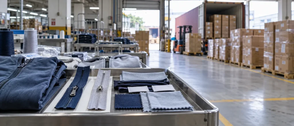 apparel order management early warning system start to shipment 2