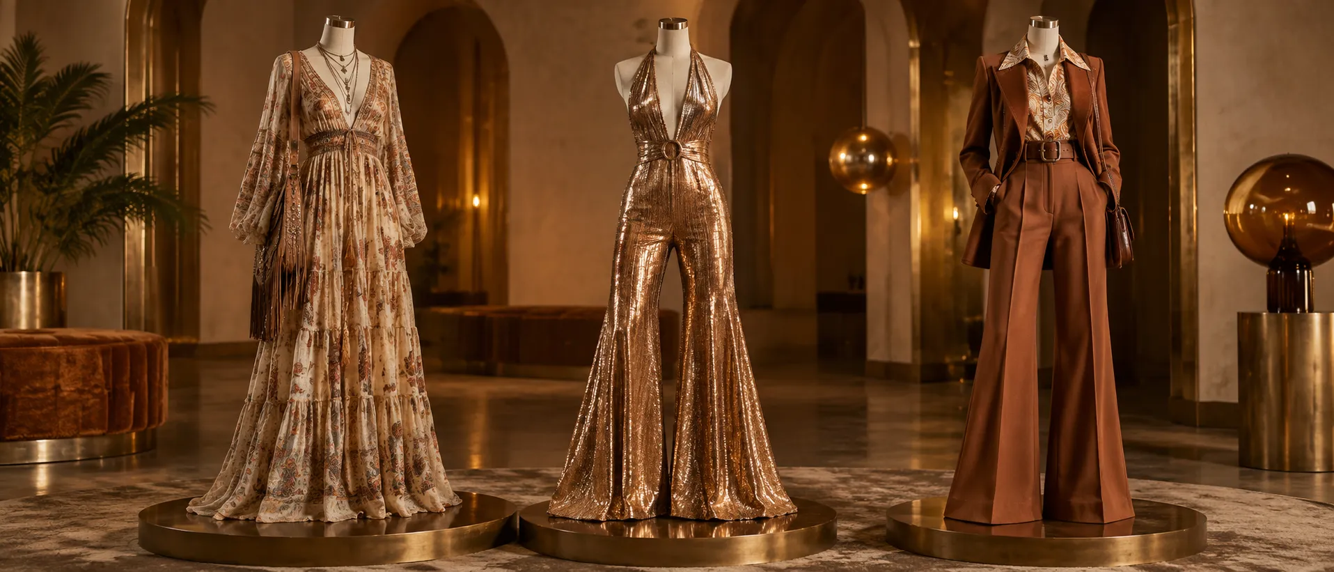 1970s Womens Fashion Bohemian Freedom Disco and Androgyny 1