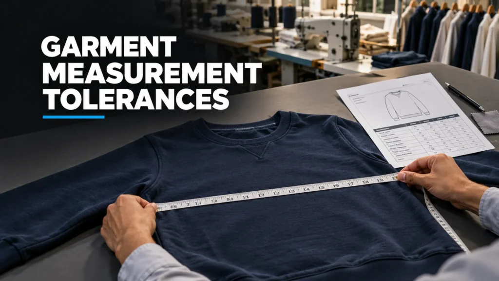 Garment Measurement Tolerance Guide How Brands Avoid Fit Disputes