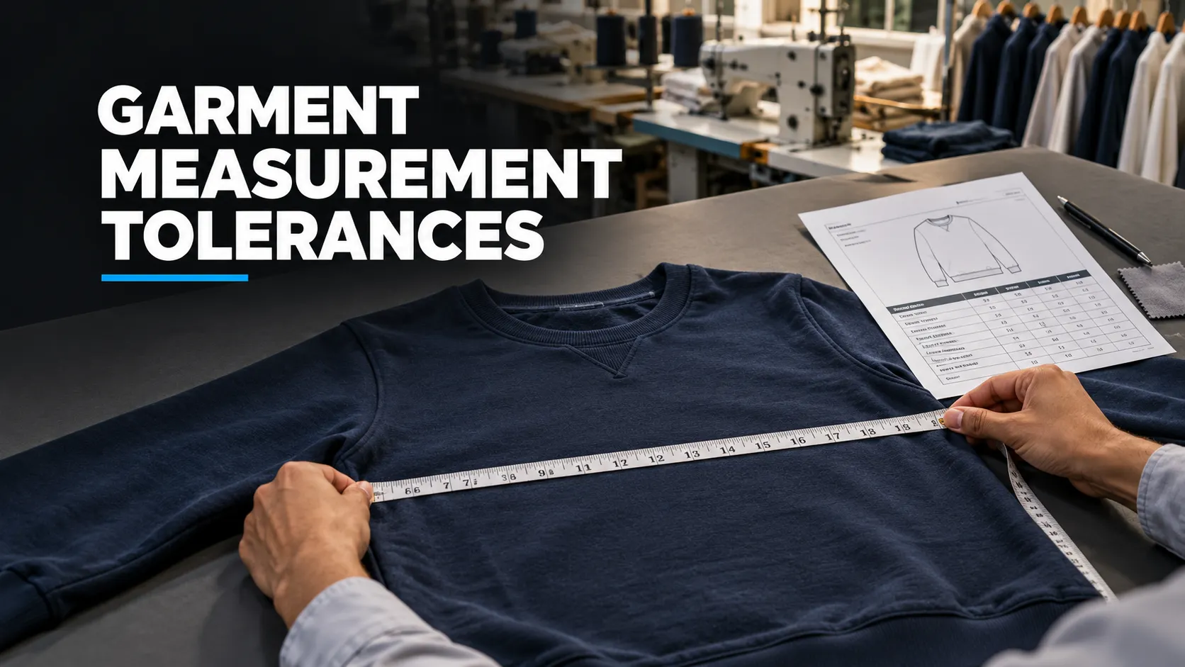 Garment Measurement Tolerance Guide How Brands Avoid Fit Disputes