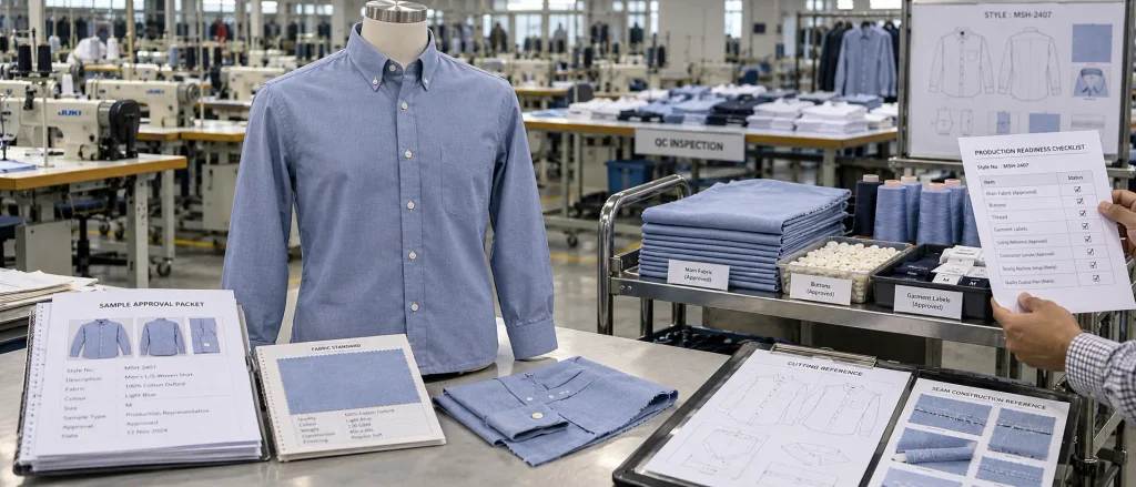 Garment Sample Approval and Bulk Release Checklist A Blog on types of samples in garment industry 12 3