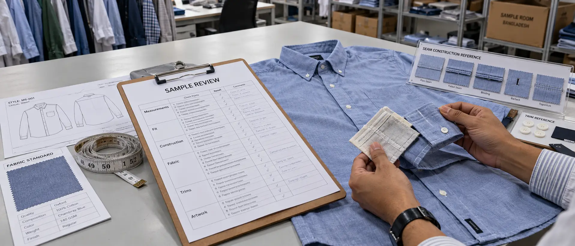 How a Tech Pack Checklist Supports Sample Approval 11 2