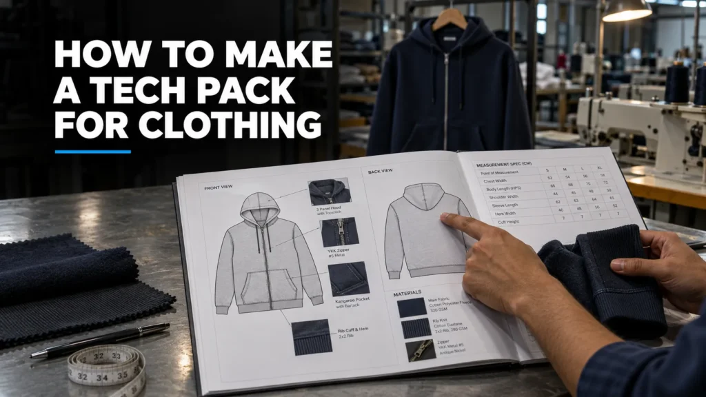 How to Make a Tech Pack for Clothing Specs Manufacturers Can Execute Feature Image