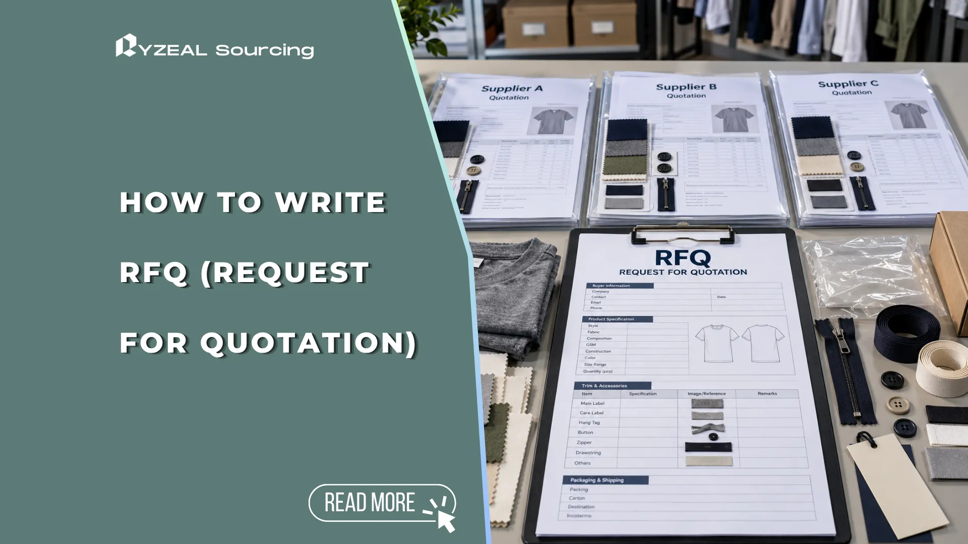 How to Write an RFQ to a Clothing Manufacturer That Gets Accurate Quotes
