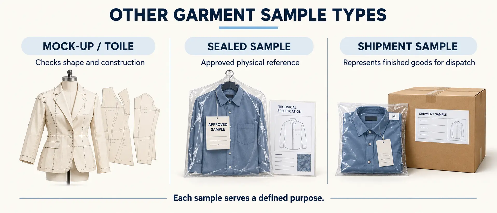 Mock Up Sealed and Shipment Samples A Blog on types of samples in garment industry 10 2