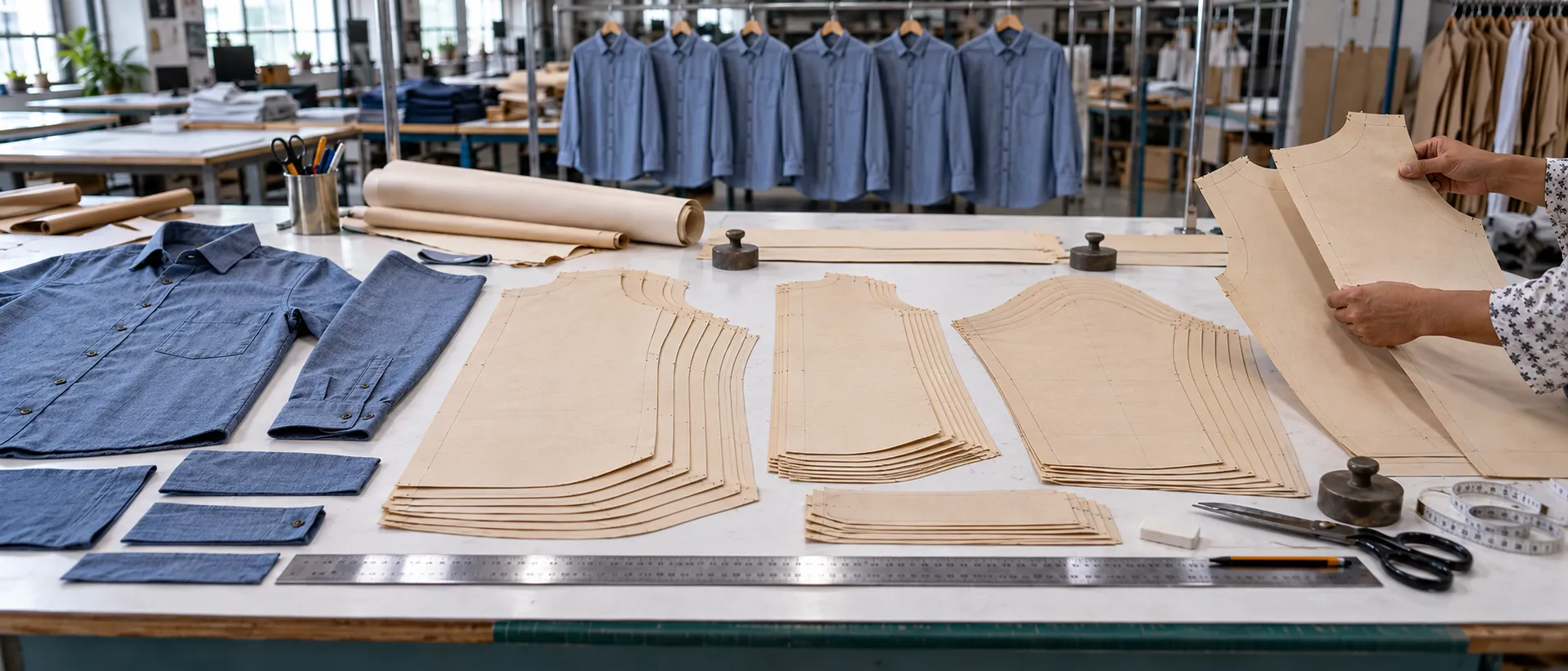 garment size set grading measurement approval 2