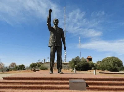 Nelson Mandela Statue inspiration for Clothing Manufacturers South Africa buyers