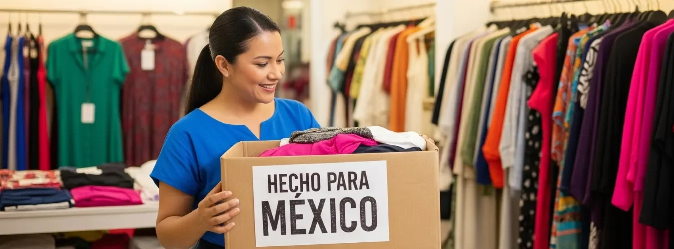 Distribuidora de moda en México recibiendo ropa de fabricantes de ropa en México mayoreo
