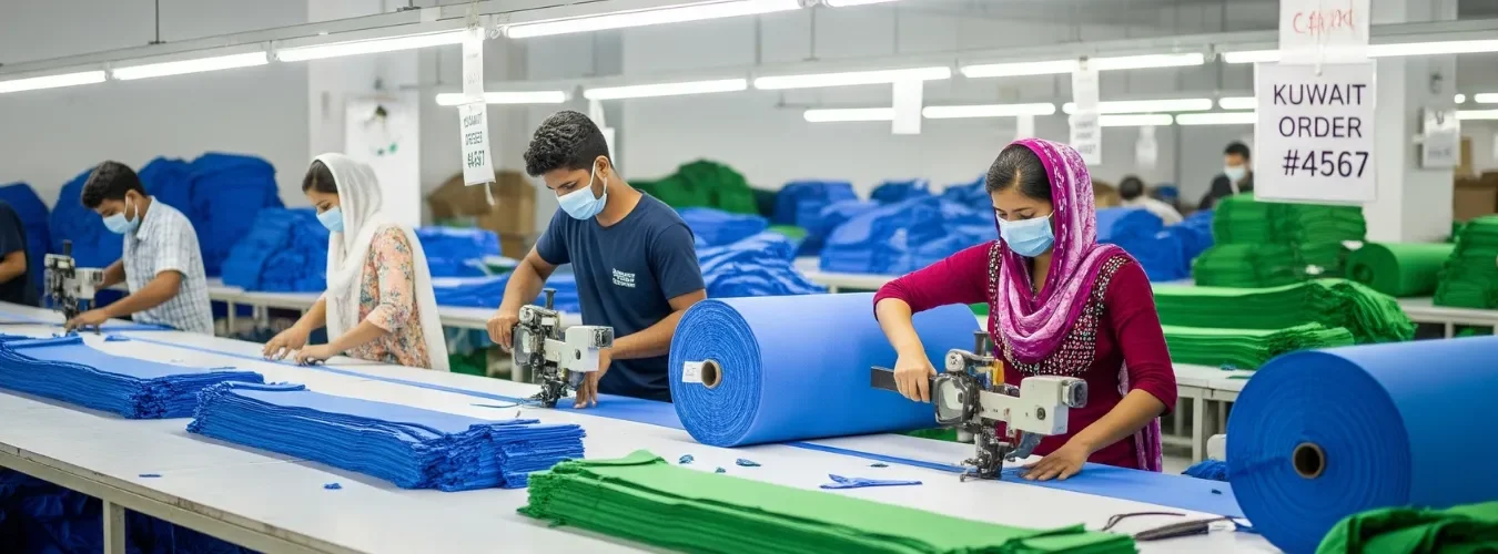 Why partnering with clothing manufacturers in Bangladesh is ideal for Kuwait – مصنّعي الملابس خط إنتاج في بنغلاديش يوضح كفاءة مصنعي الملابس في تلبية احتياجات السوق الكويتي